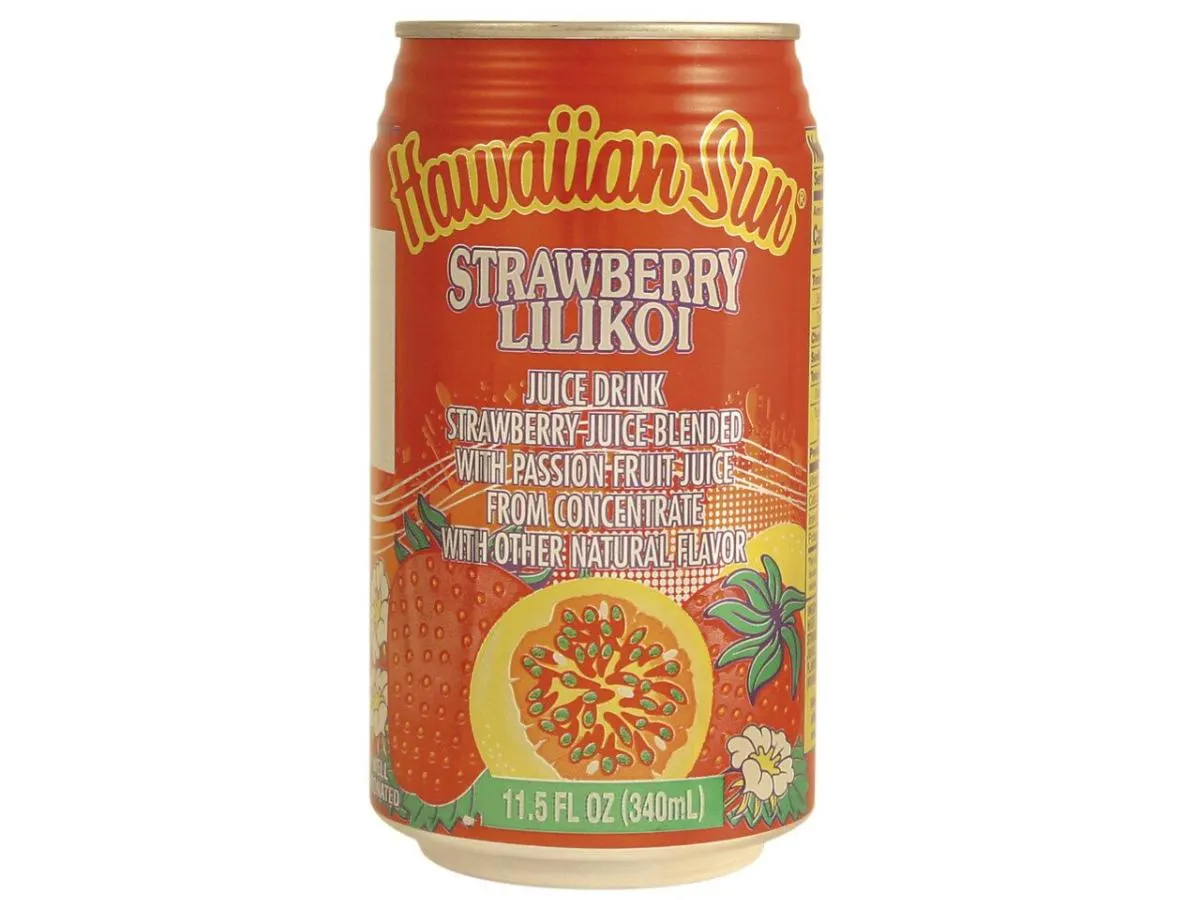 Hawaiian Sun Strawberry Passion Fruit Juice