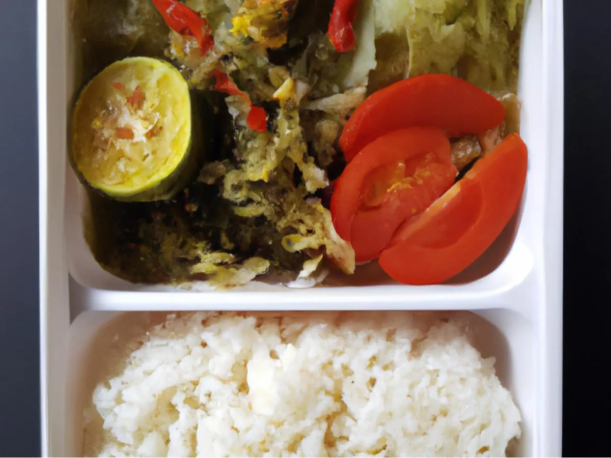Vegan Tea Leaf Salad with White Rice Vegan Tea Leaf Salad with White Rice