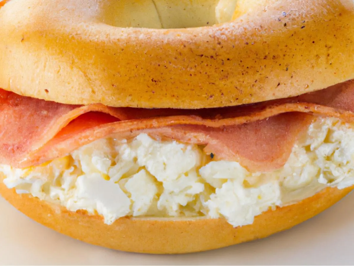 The Central Bagel Sandwich The Central Bagel Sandwich
