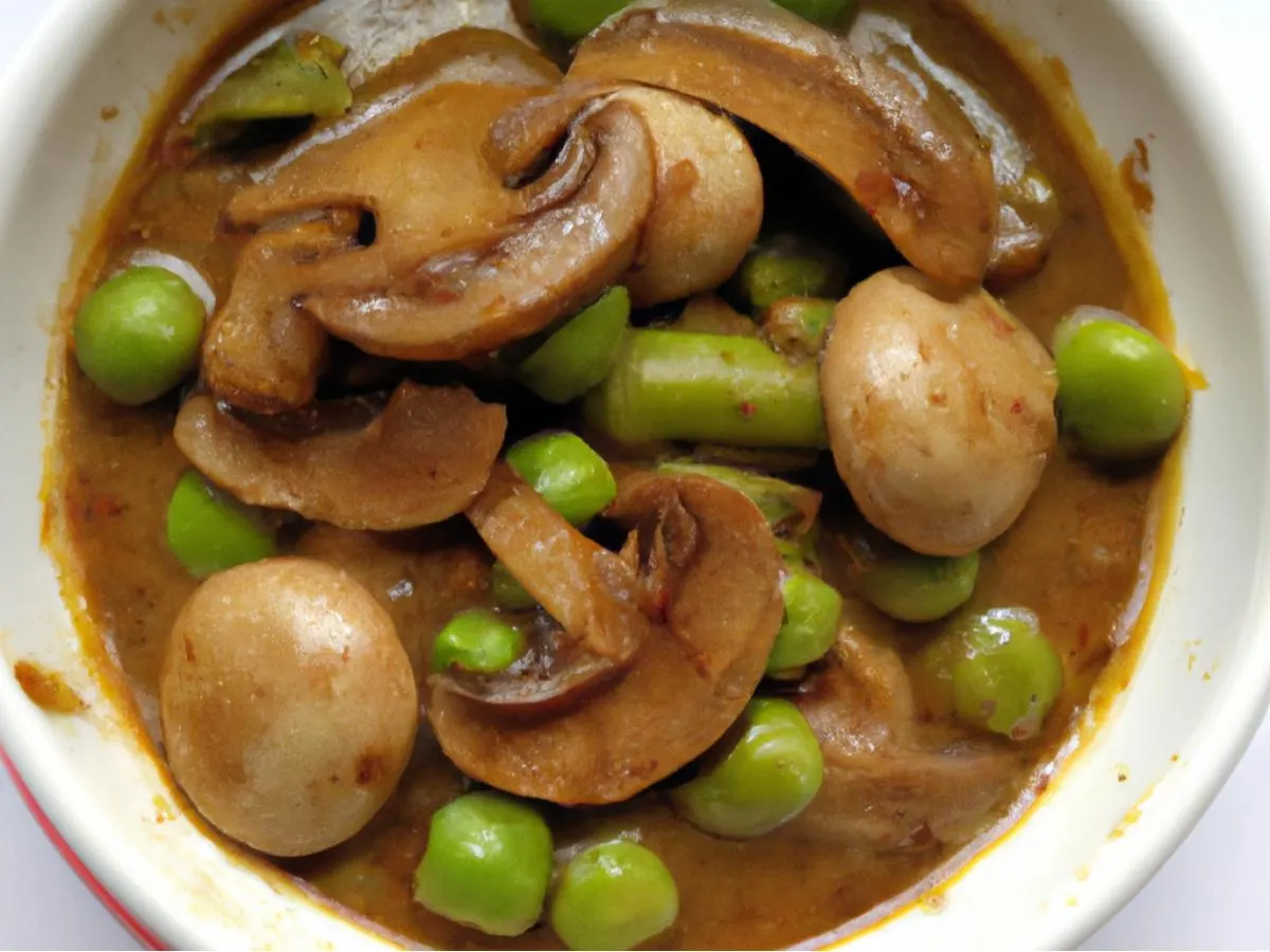 Matar Mushroom Matar Mushroom