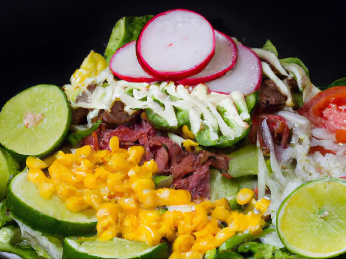 Birria Taco Salad Boxed Meal [21 oz]