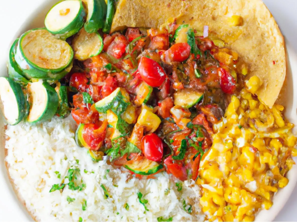Calabacitas Mexicanas Plate Calabacitas Mexicanas Plate