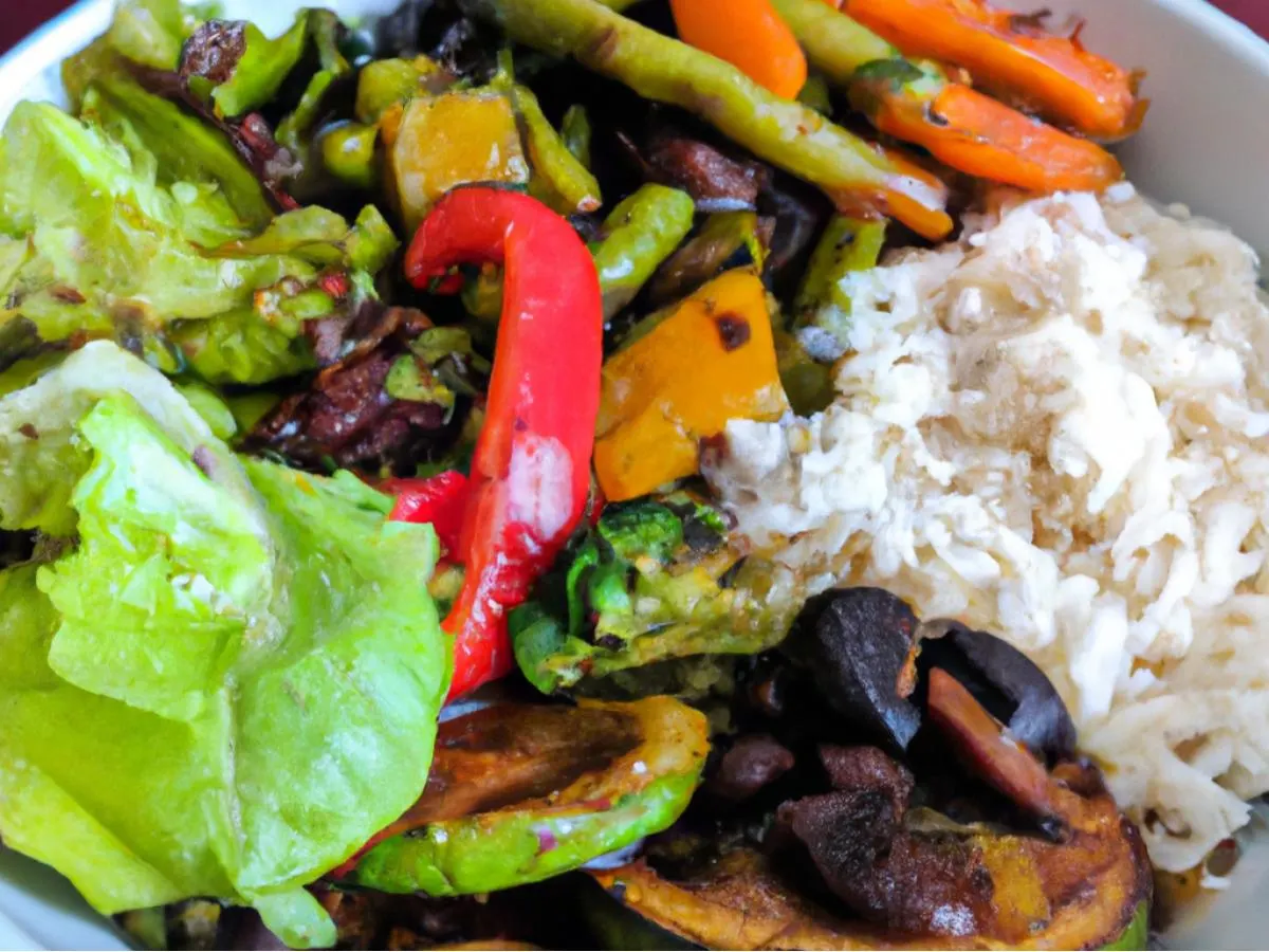 Vegan Amigos Bowl with Grilled Vegetables