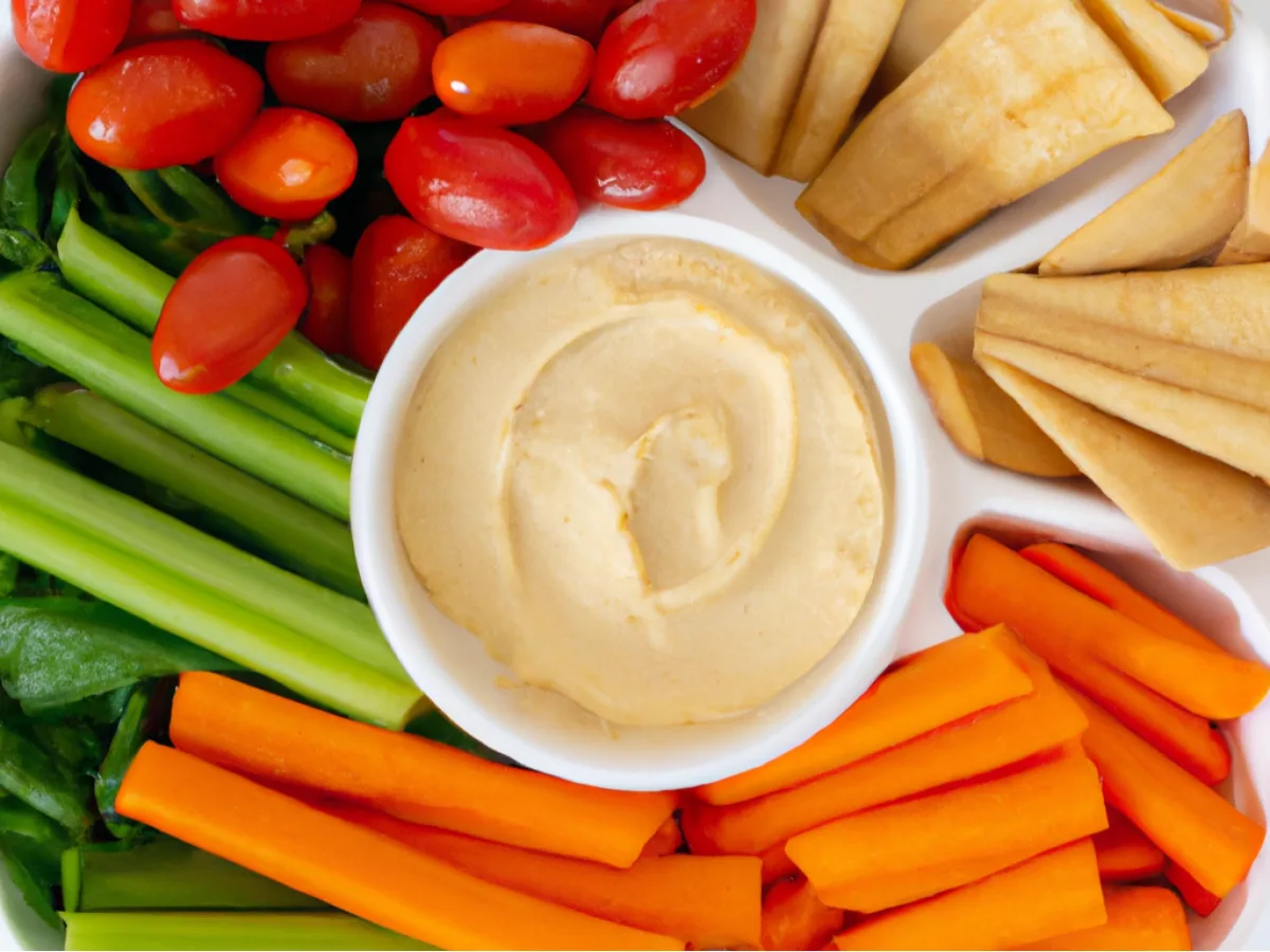 Crudités and Dip Box