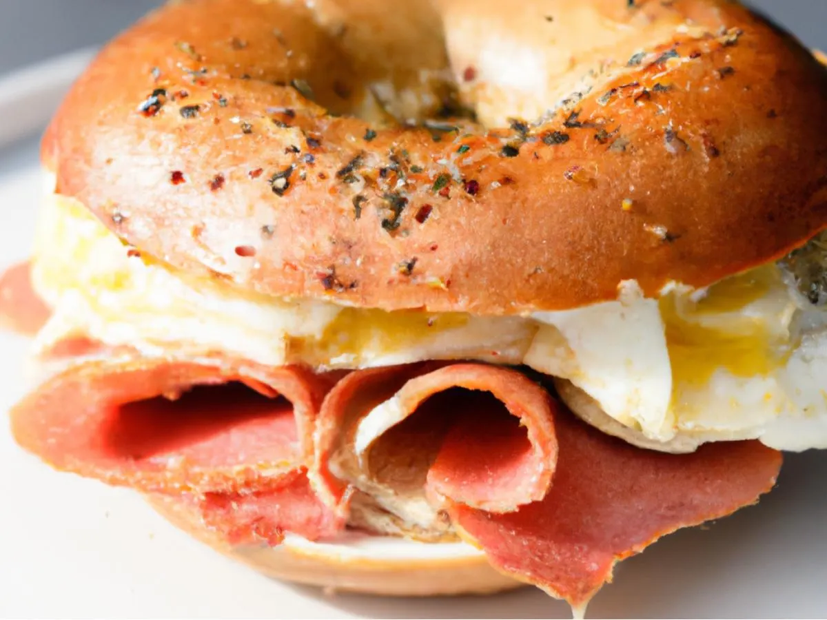 Gluten Free The Central Bagel Sandwich Gluten Free The Central Bagel Sandwich