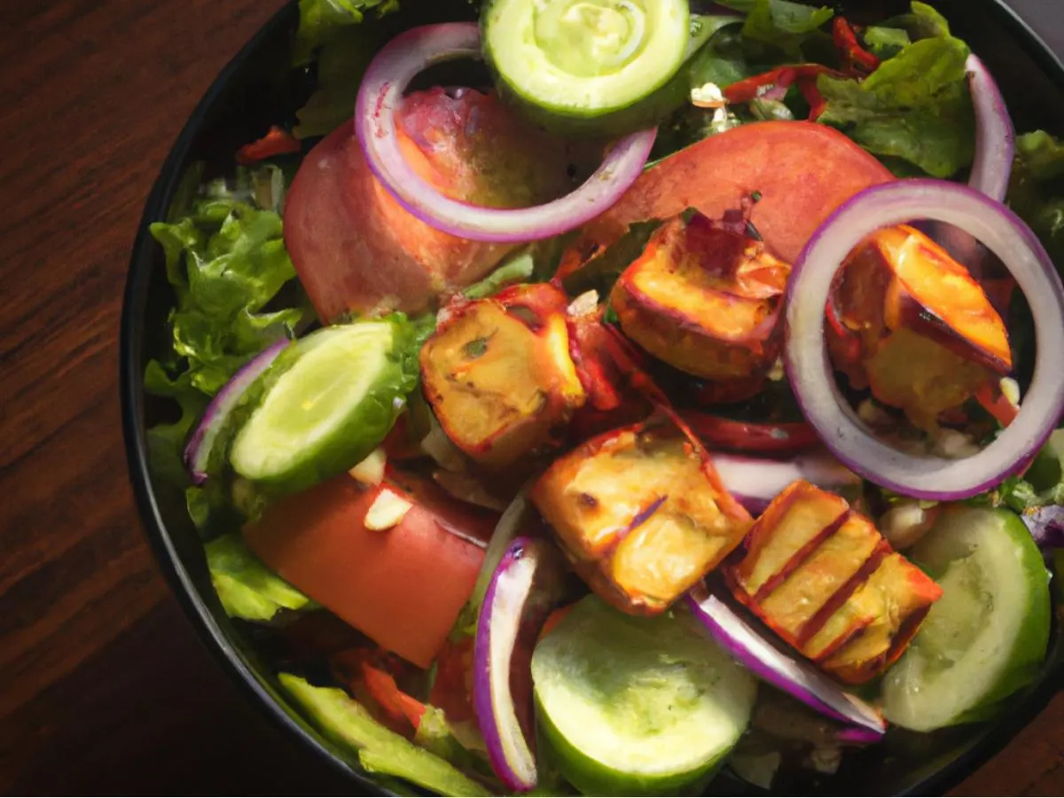 Paneer Tandoori Salad Bowl