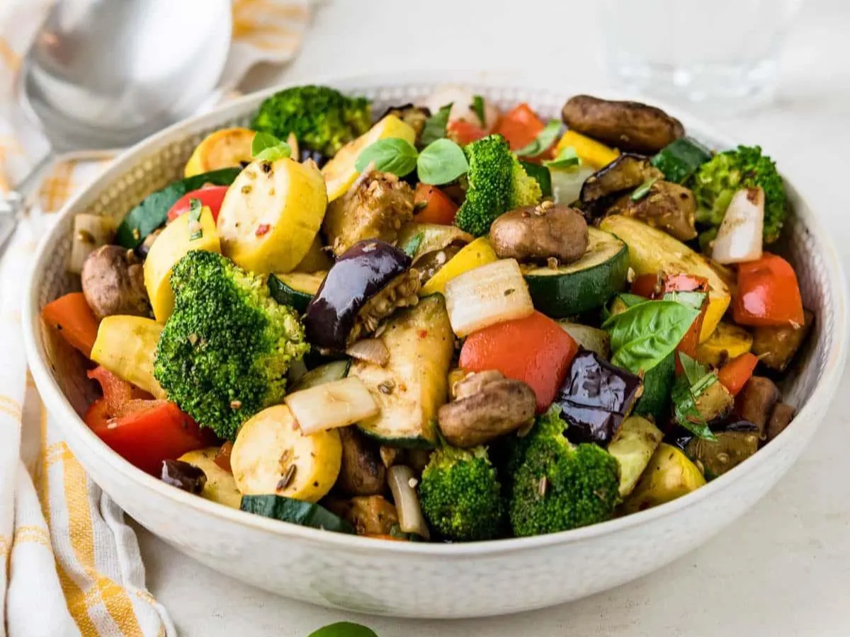 Sautéed Mixed Vegetables Sautéed Mixed Vegetables