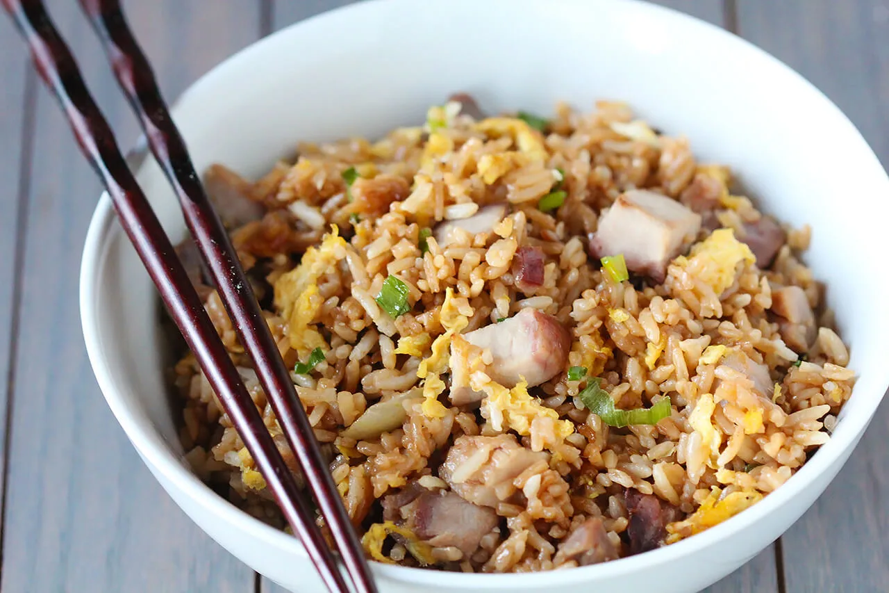 BBQ Pork Fried Rice BBQ Pork Fried Rice