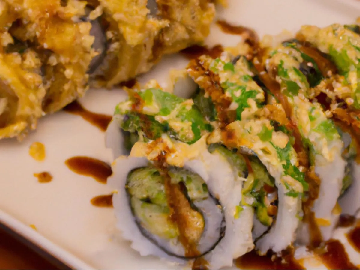 Shrimp Tempura Roll + Unagi Cucumber Roll Shrimp Tempura Roll + Unagi Cucumber Roll