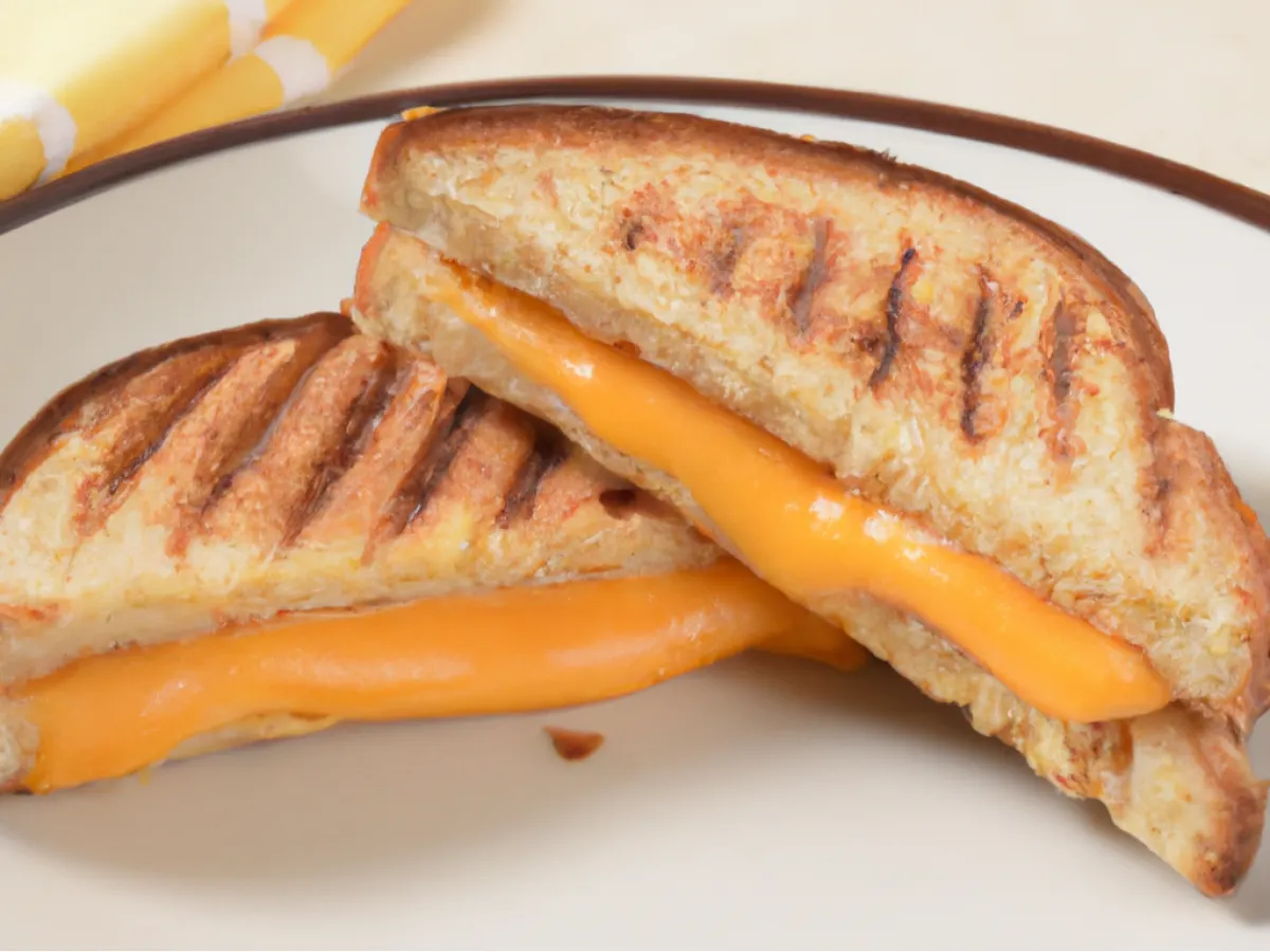 Grilled Monterey Jack Cheese Sandwich on Gluten Free Bread Grilled Monterey Jack Cheese Sandwich on Gluten Free Bread