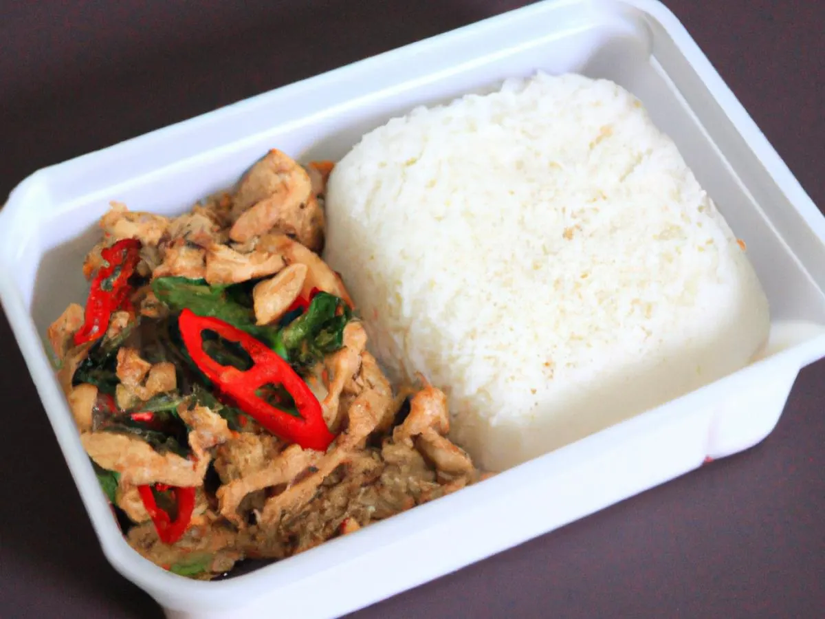 Gluten-Free Thai Basil Chicken Boxed Lunch Gluten-Free Thai Basil Chicken Boxed Lunch