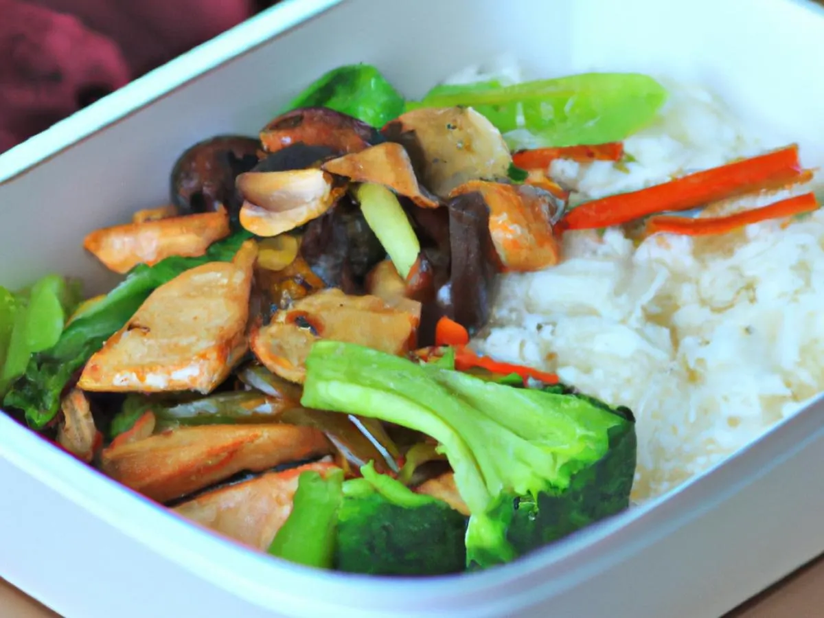 Vegetable Medley with Chicken Boxed Lunch Vegetable Medley with Chicken Boxed Lunch