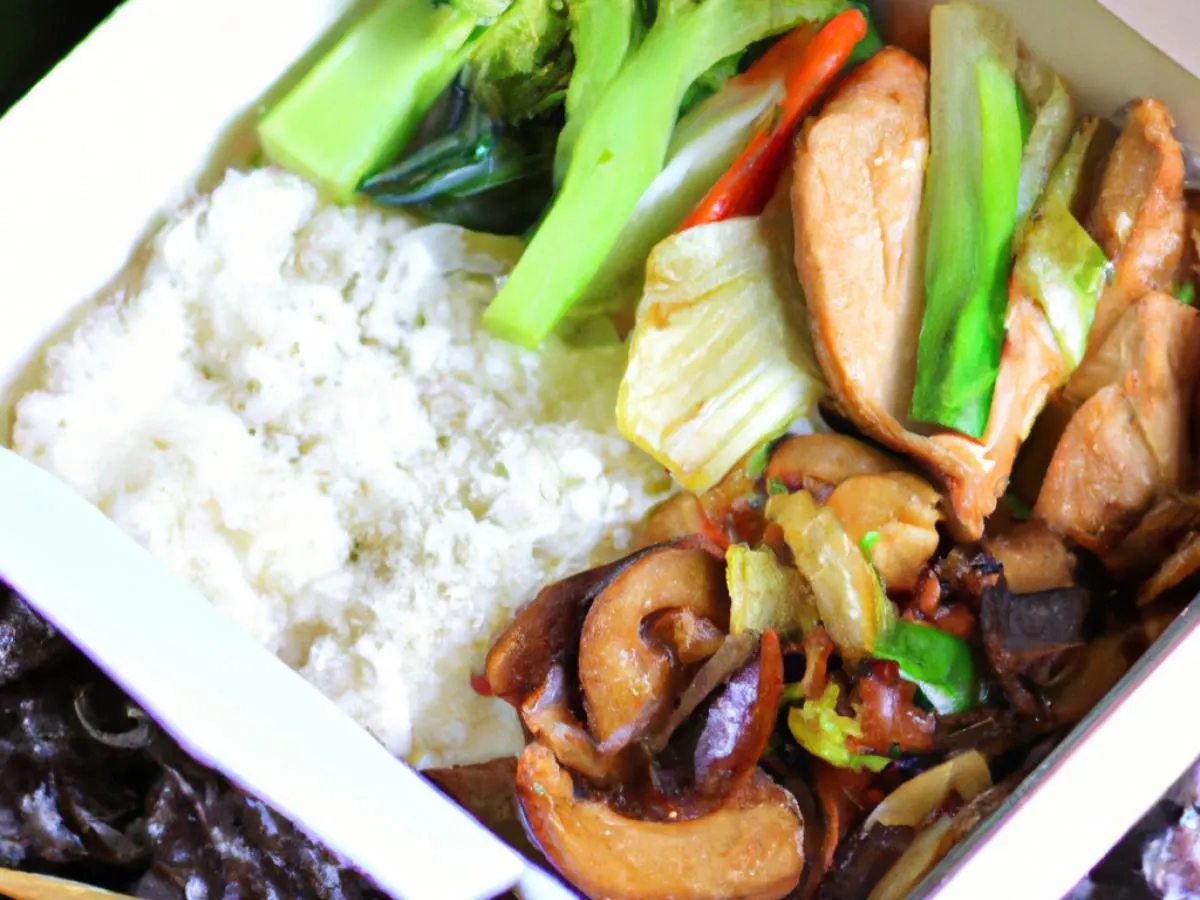 Gluten-Free Vegetable Medley with Chicken Boxed Lunch Gluten-Free Vegetable Medley with Chicken Boxed Lunch