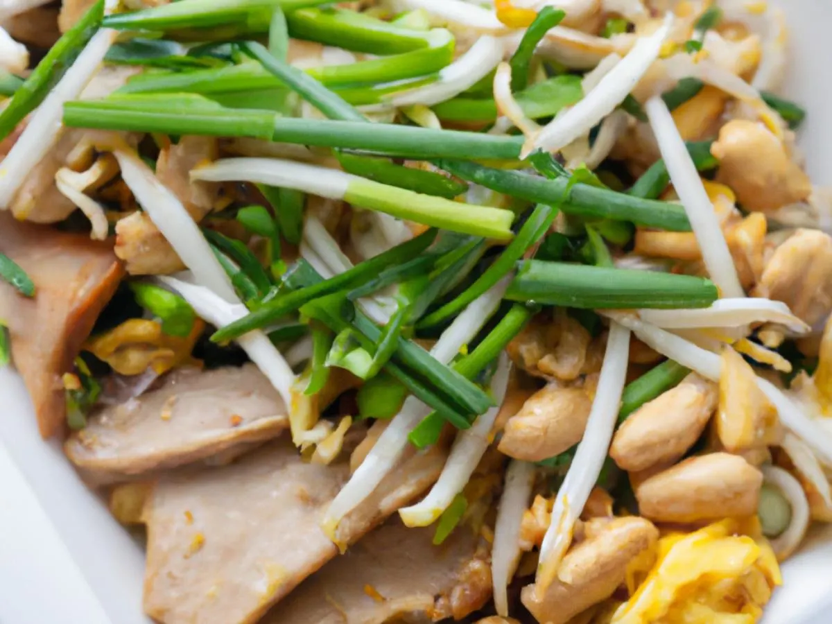 Pork Pad Thai Boxed Lunch Pork Pad Thai Boxed Lunch