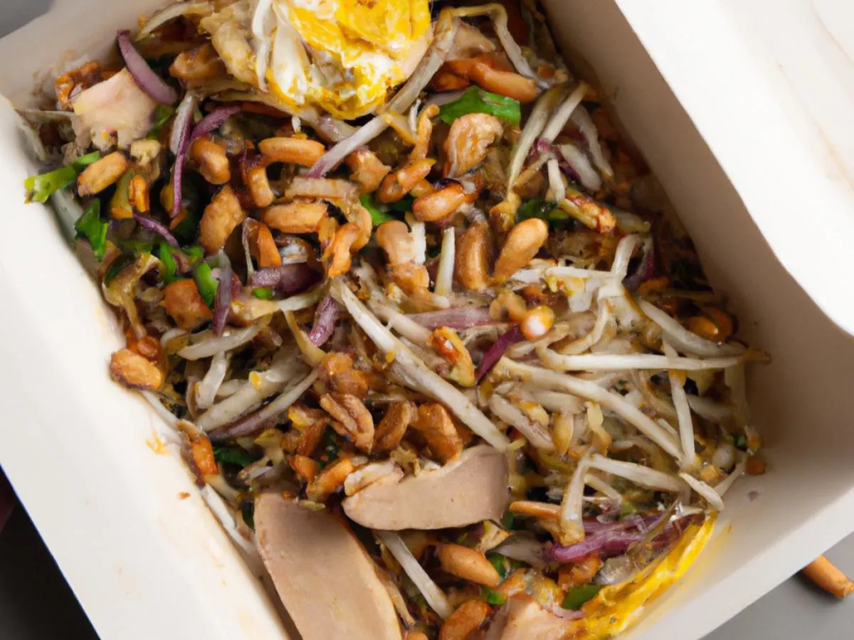 Gluten-Free Chicken Pad Thai Boxed Lunch Gluten-Free Chicken Pad Thai Boxed Lunch