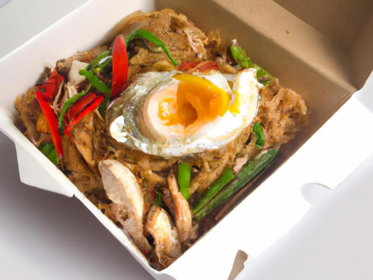 Gluten-Free Drunken Noodles with Chicken Boxed Lunch Gluten-Free Drunken Noodles with Chicken Boxed Lunch