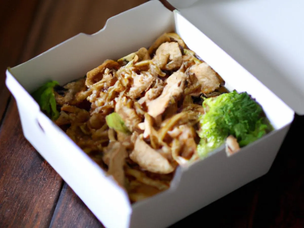 Chicken Pad See Eew Boxed Lunch Chicken Pad See Eew Boxed Lunch