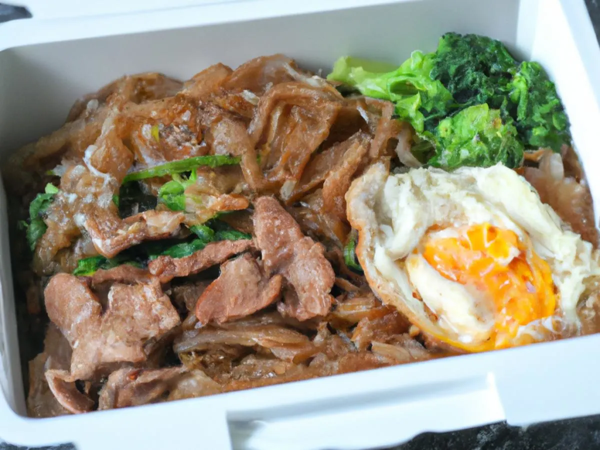 Pork Pad See Eew Boxed Lunch Pork Pad See Eew Boxed Lunch