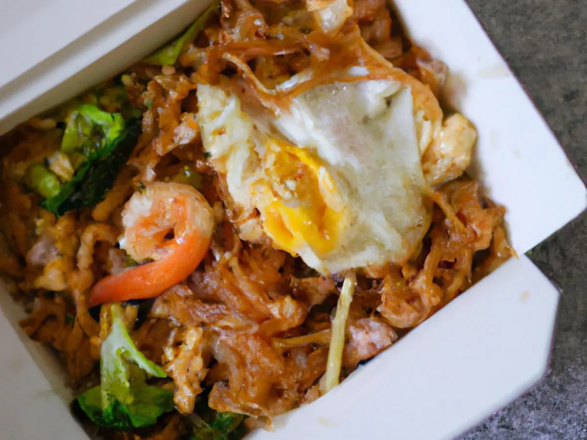 Shrimp Pad See Eew Boxed Lunch Shrimp Pad See Eew Boxed Lunch