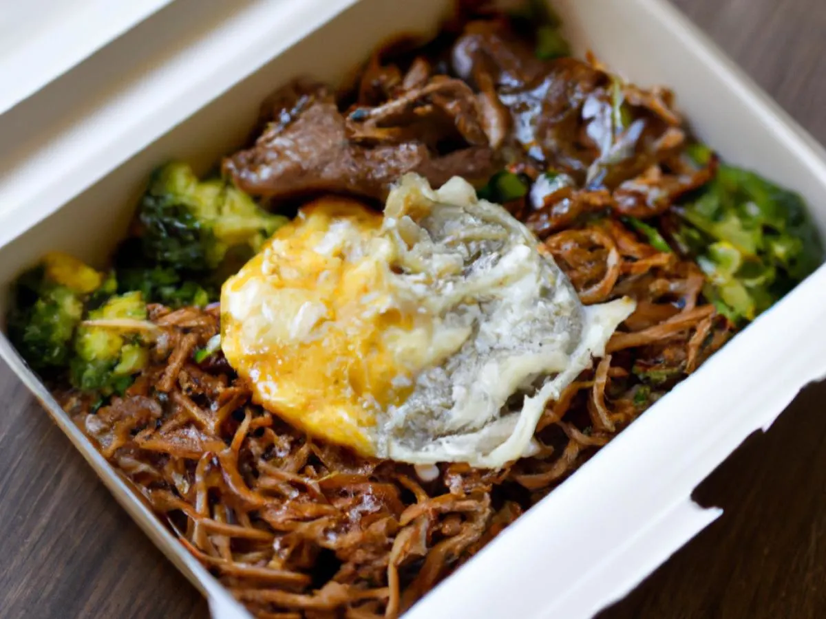 Beef Pad See Eew Boxed Lunch Beef Pad See Eew Boxed Lunch