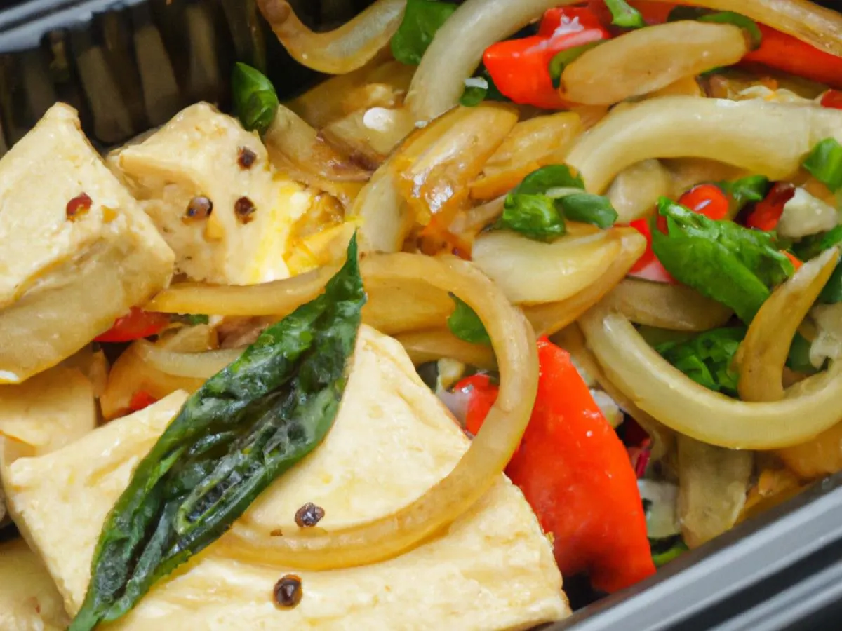 Light Carb Thai Basil Tofu Boxed Lunch Light Carb Thai Basil Tofu Boxed Lunch
