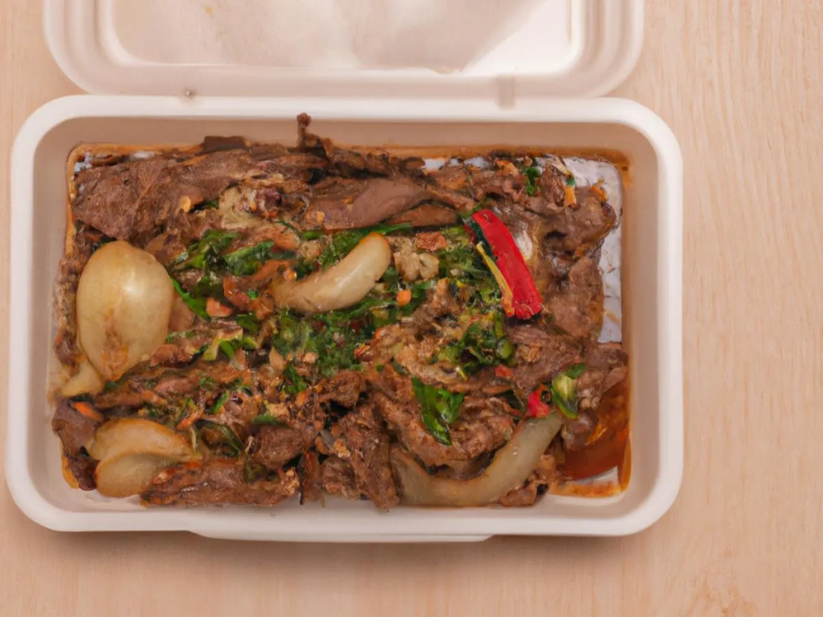 Light Carb Thai Basil Beef Boxed Lunch Light Carb Thai Basil Beef Boxed Lunch