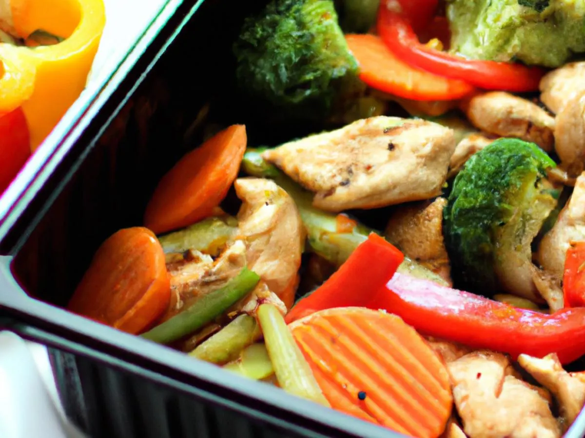 Light Carb Black Pepper Chicken Boxed Lunch Light Carb Black Pepper Chicken Boxed Lunch