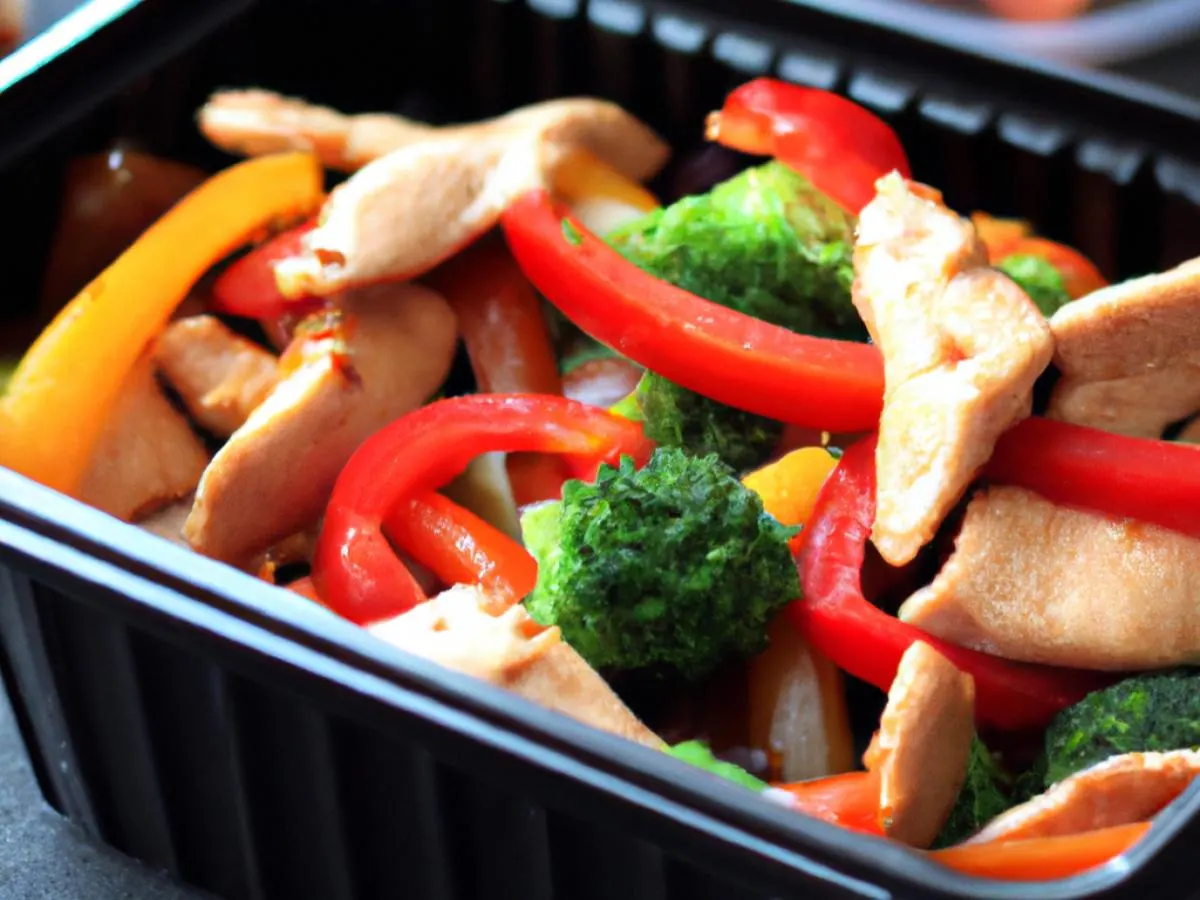 Light Carb Gluten-Free Black Pepper Chicken Boxed Lunch Light Carb Gluten-Free Black Pepper Chicken Boxed Lunch