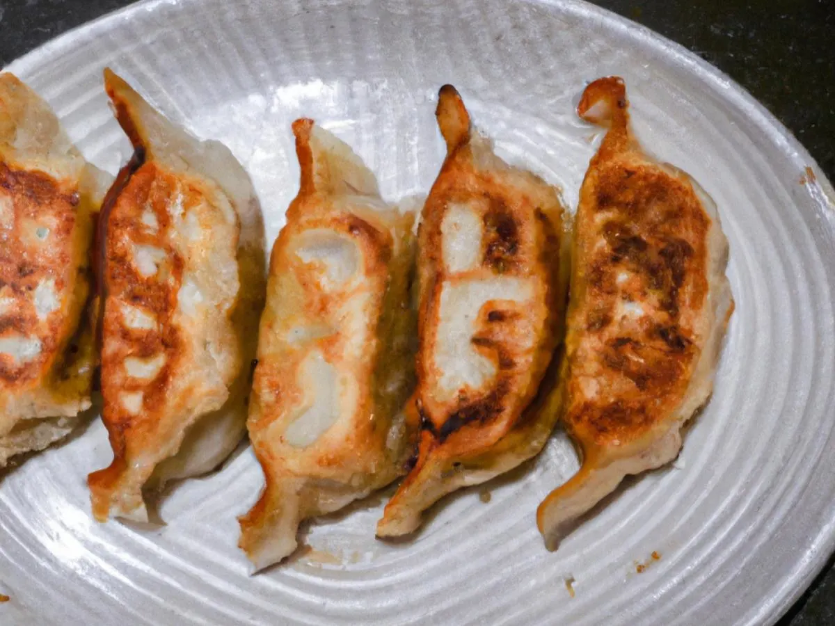 Japanese Fried Beef Gyoza Japanese Fried Beef Gyoza