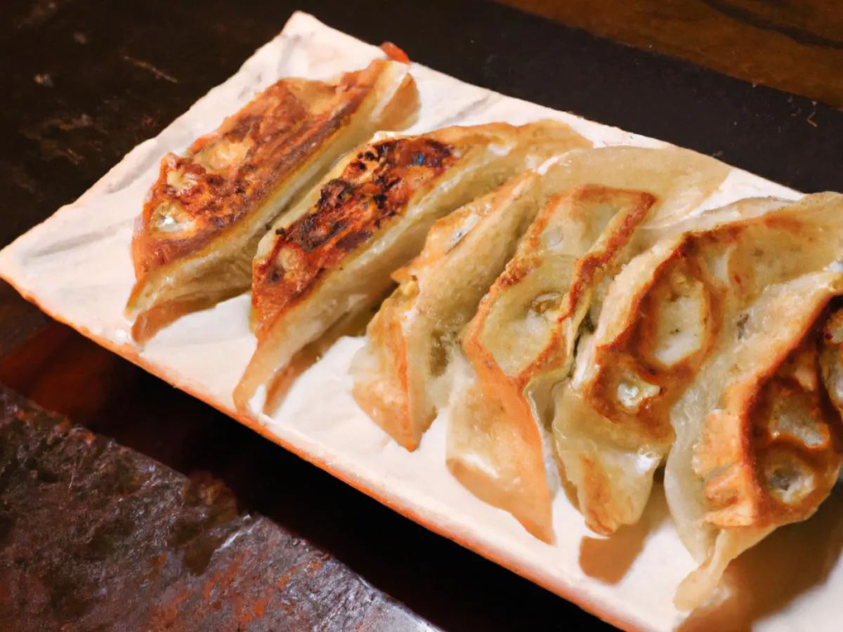 Japanese Fried Vegetable Gyoza Japanese Fried Vegetable Gyoza