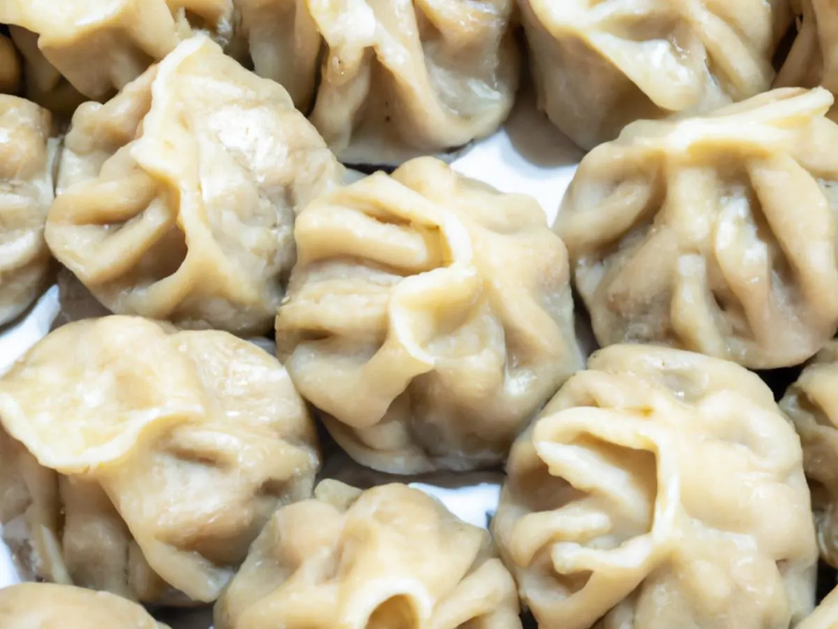 Steamed Chicken & Mushroom Dumplings Steamed Chicken & Mushroom Dumplings