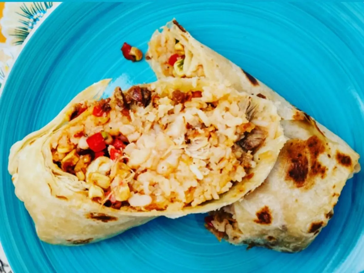 Carnitas Tropical Burrito Carnitas Tropical Burrito