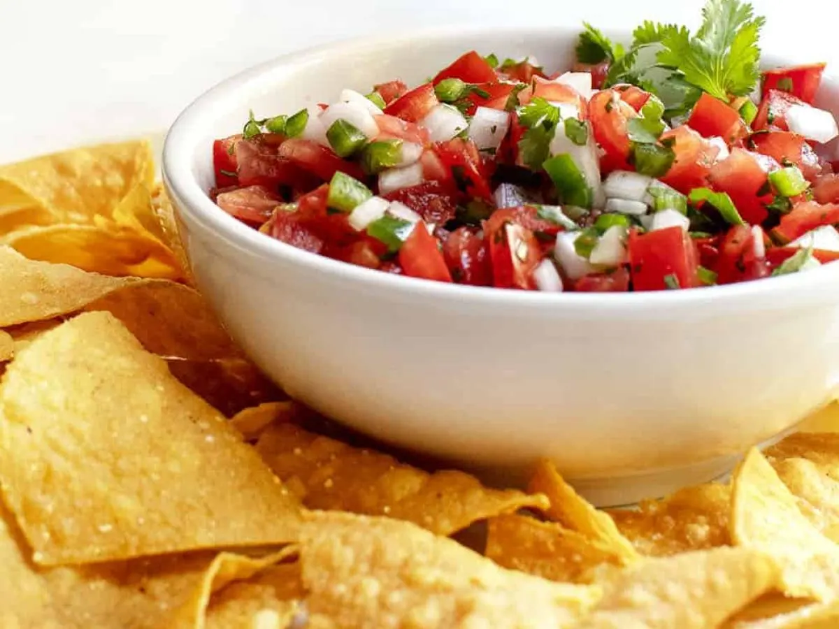 Side of Tortilla Chips and Jalapeno Pico Side of Tortilla Chips and Jalapeno Pico