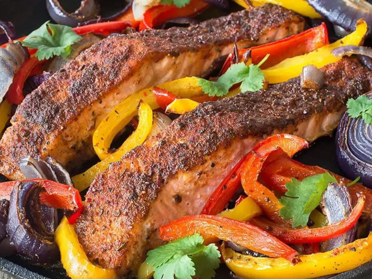 Salmon Fajitas Salmon Fajitas