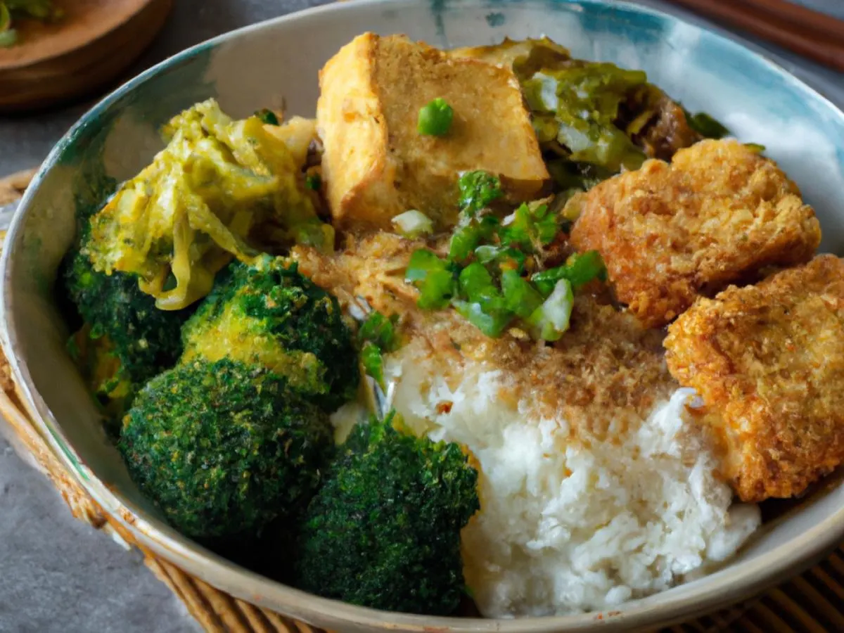 Tofu Katsu Rice Bowl Tofu Katsu Rice Bowl
