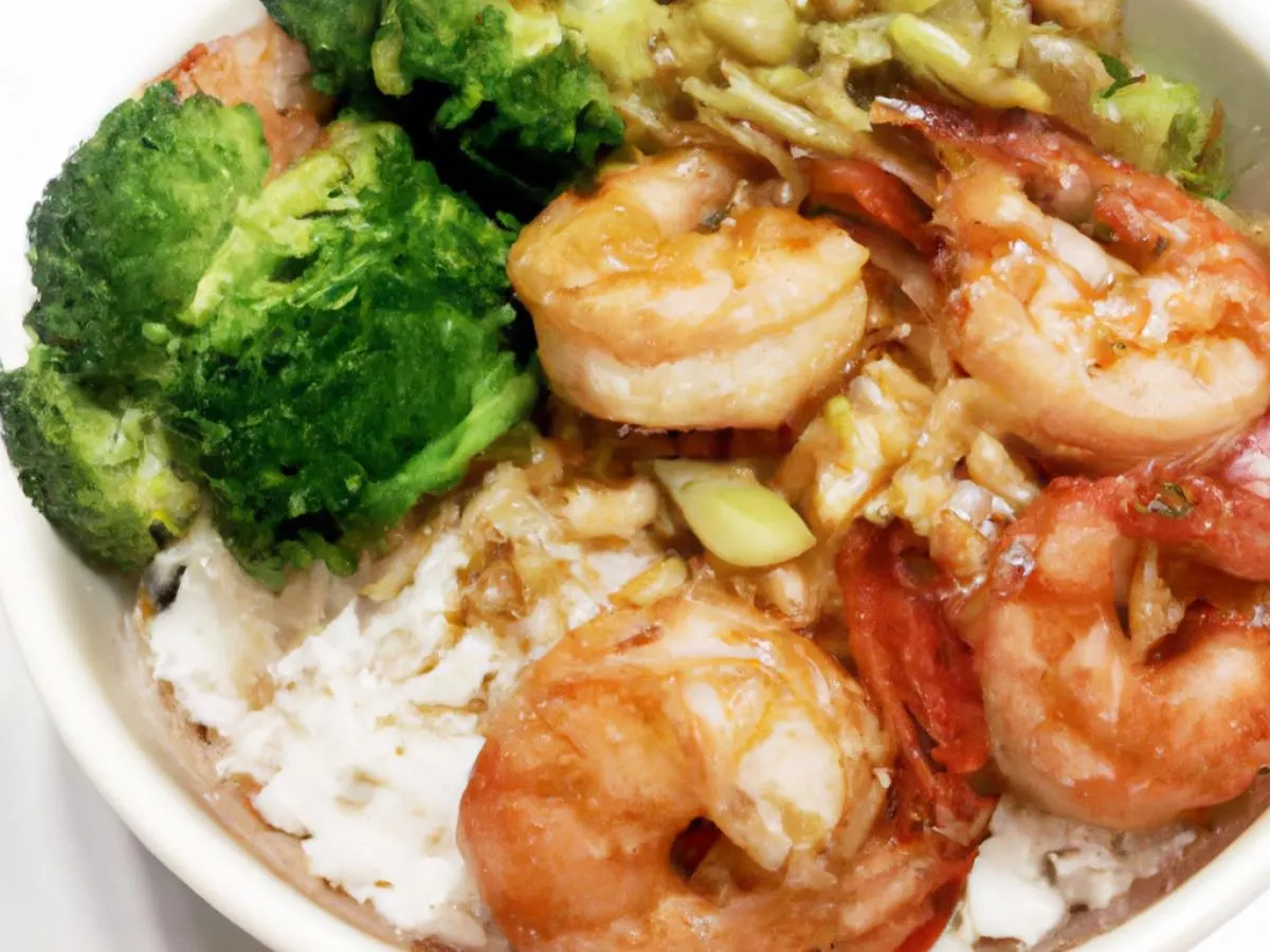 Hawaiian Garlic Shrimp Rice Bowl Hawaiian Garlic Shrimp Rice Bowl
