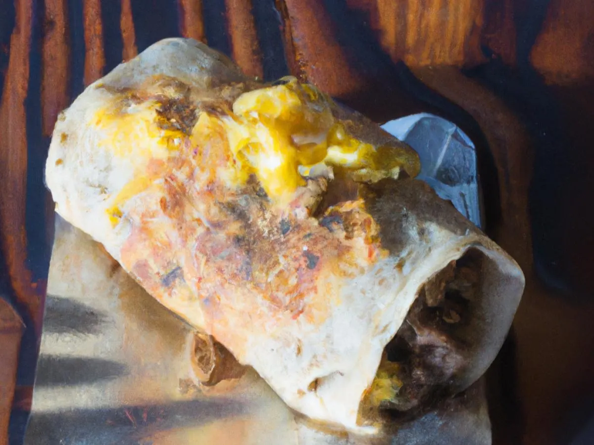 Black Bean Breakfast Burrito