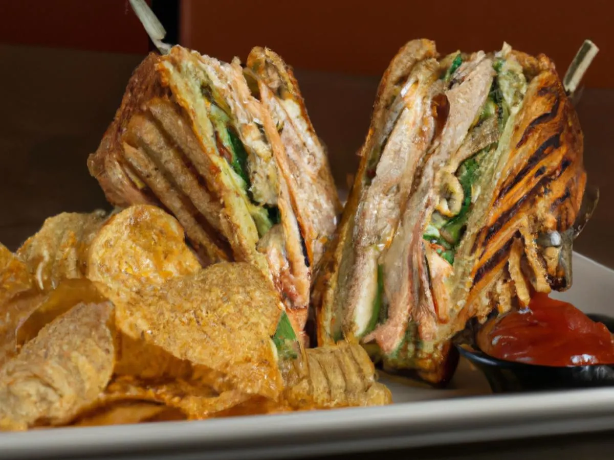 Mexican Panini with Kettle Chips Mexican Panini with Kettle Chips