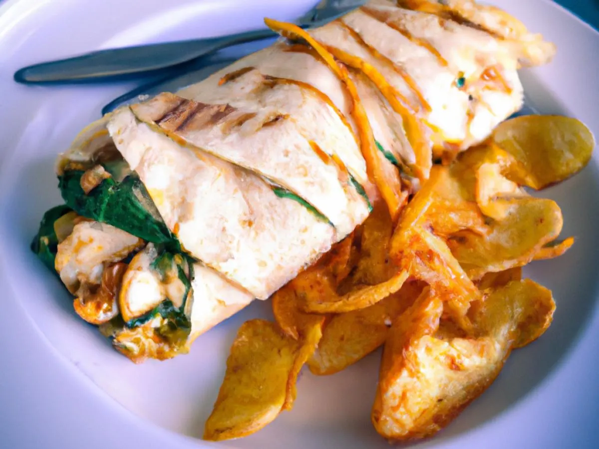 Big Muscles Wrap with Kettle Chips Big Muscles Wrap with Kettle Chips