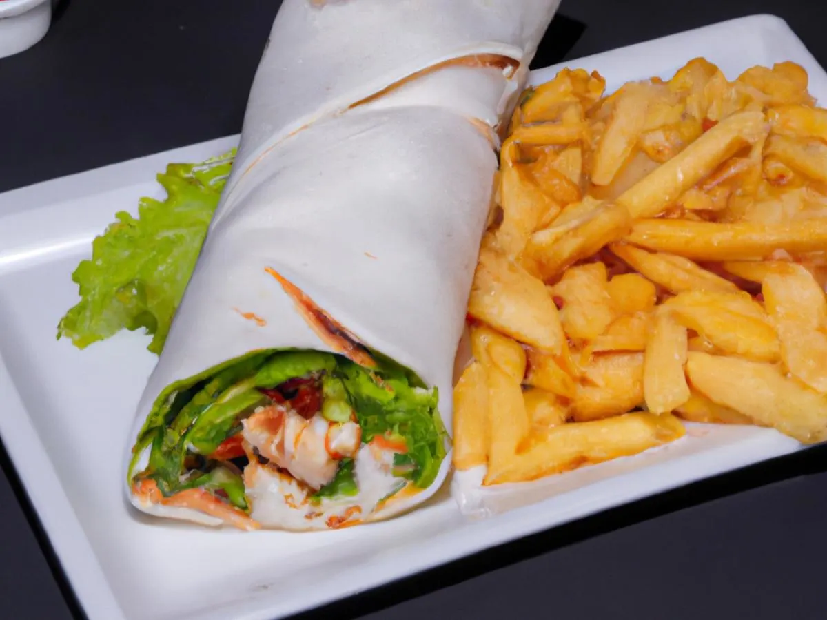 Grilled Chicken Wrap with Kettle Chips and Chocolate Chip Cookies Grilled Chicken Wrap with Kettle Chips and Chocolate Chip Cookies