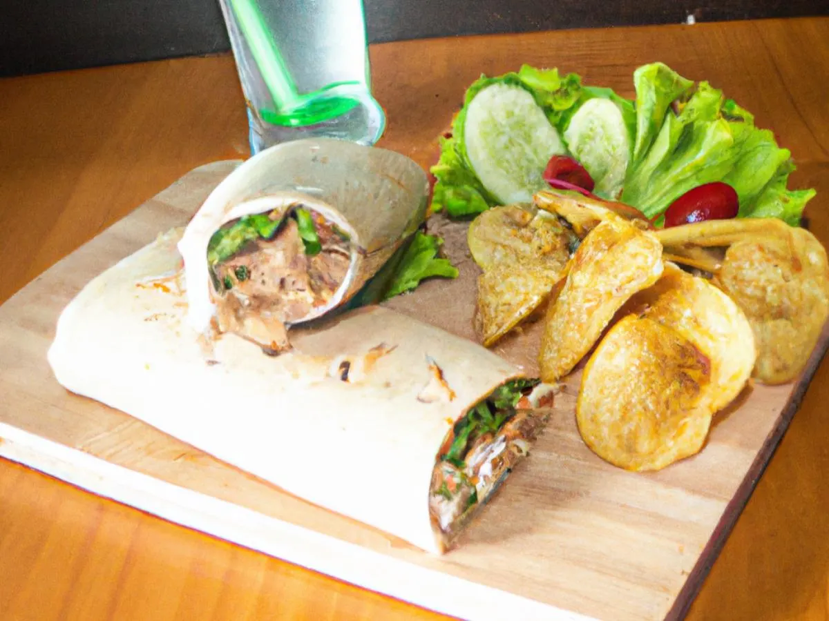 Tuna Salad Wrap with Kettle Chips and Chocolate Chip Cookies Tuna Salad Wrap with Kettle Chips and Chocolate Chip Cookies