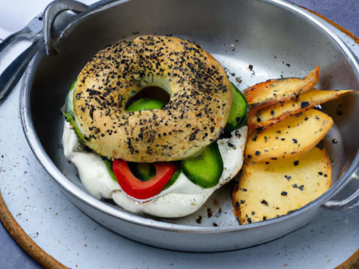 Za’atar Bagel Labneh with Kettle Chips Za’atar Bagel Labneh with Kettle Chips