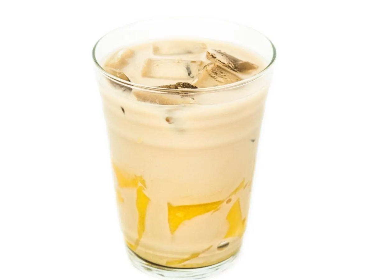 Classic Milk Tea with Egg Pudding - 0% Sweet [16 oz]
