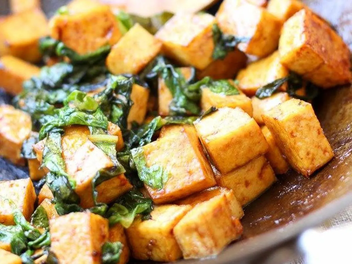 Tofu Scallion Stir Fry Tofu Scallion Stir Fry