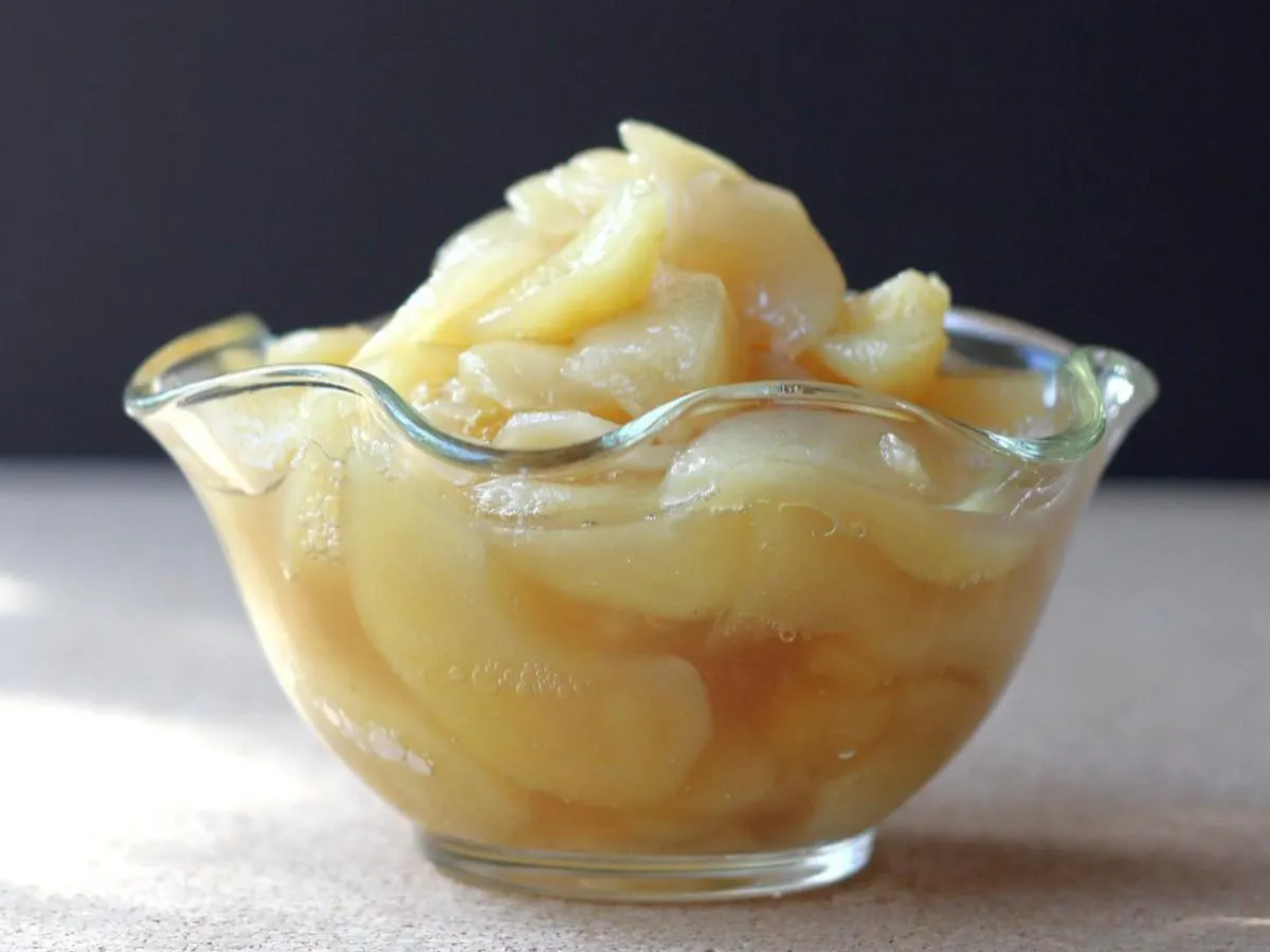 Tipsy Poached Apples Tipsy Poached Apples
