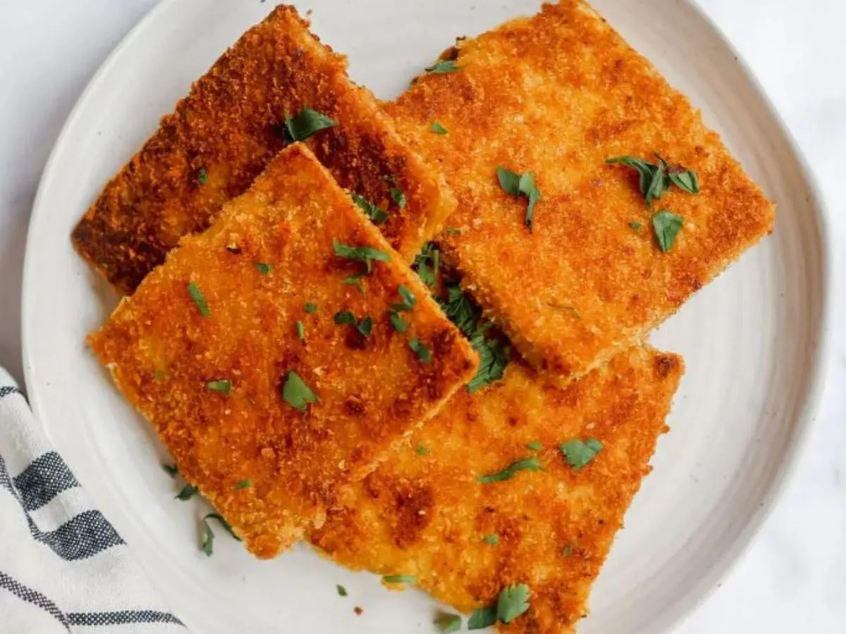 Vegan Tofu Schnitzel Vegan Tofu Schnitzel