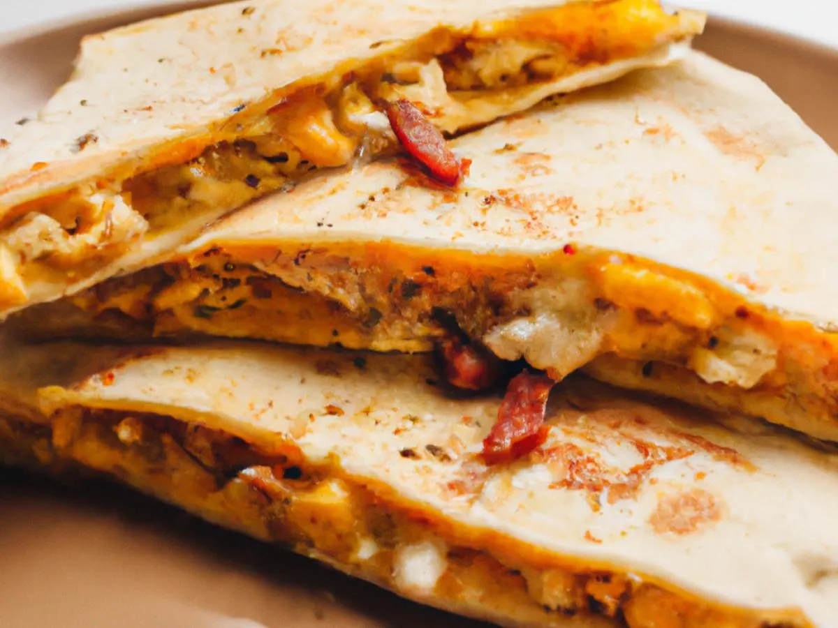 The Breakfast BOMB Quesadilla The Breakfast BOMB Quesadilla