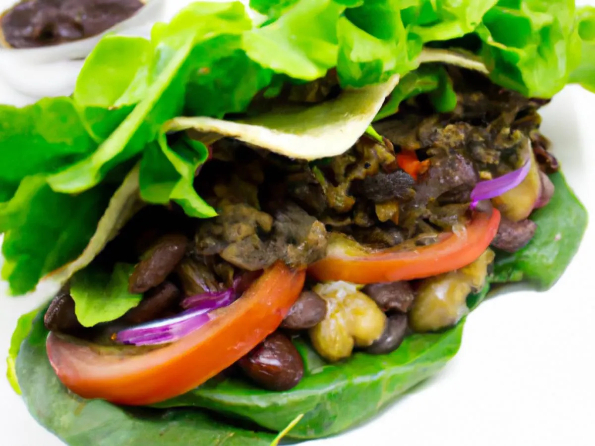 Gluten Free Black Bean Patty Lettucewich Box [21oz]
