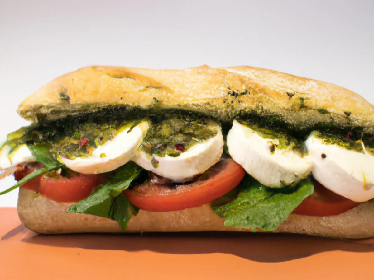 Traditional Caprese Sandwich Box [16oz]