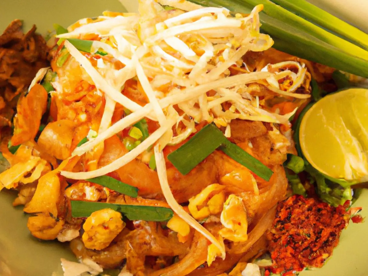 Char Siu Pork Pad Thai Char Siu Pork Pad Thai